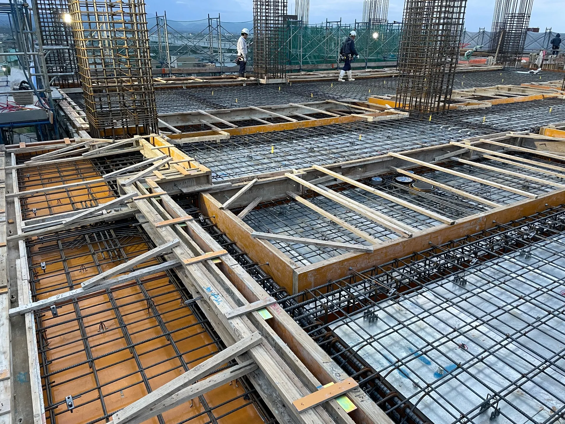 某ホテル7F床です。